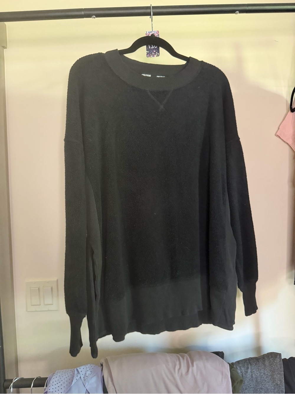 Aerie Chilled Out Plush Crewneck Sweatshirt